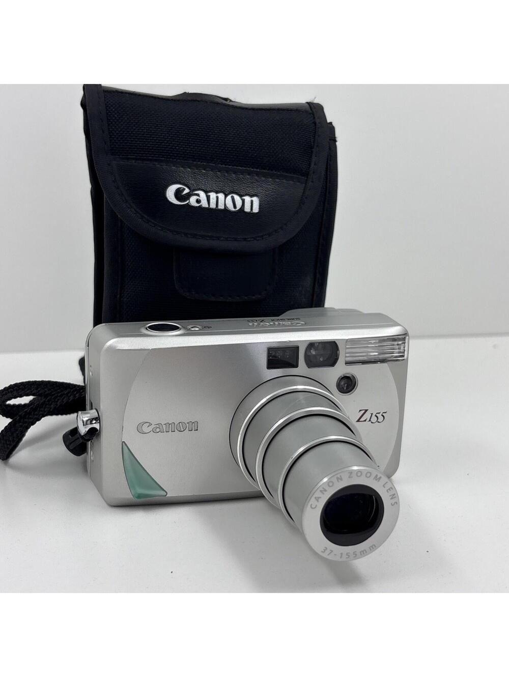 Canon Sure Shot Z155 35mm Point & Shoot Camera with Caption Zoom Tested